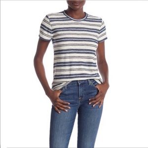 Madewell Hi-Fi Tee in Vonda Striped Knit